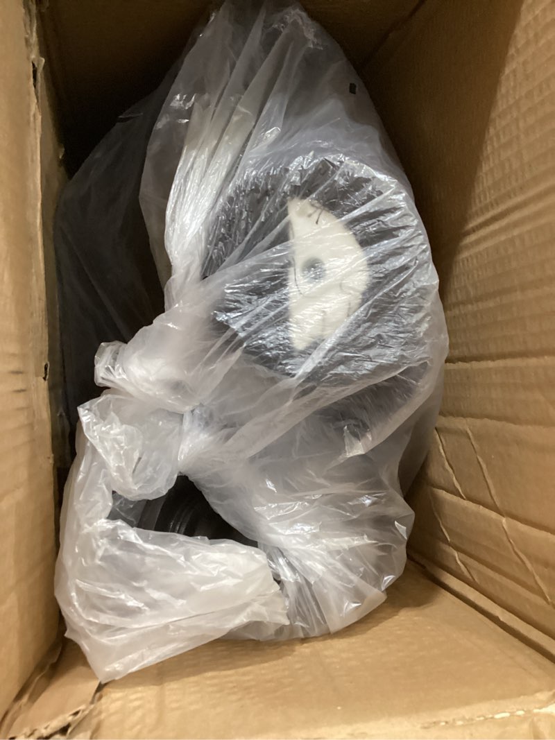 Condition photo showing Good Condition for serenelife female torso mannequin display - sturdy and durable, adjustable dress form (52-64"), lightweight, easy-to-assemble, stable tripod stand, smooth surface for retail clothing display black