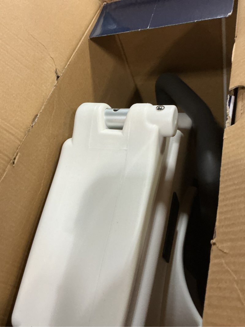 Condition photo showing Good Condition for drive medical 2-in-1 raised toilet seat with removable padded arms - elevated bathroom safety support - secure locking attachment - easy height assistance - durable construction, standard toilets