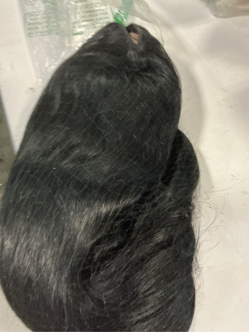 Condition photo showing Good Condition for V Part Wig Human Hair Body Wave Upgrade U Part Human Hair Wigs With Adjustable Drawstring 250% Density Glueless No Leave Out V Shape Wigs Full Head Clip In Half Wig For Women (Natural Black, 26 Inch)