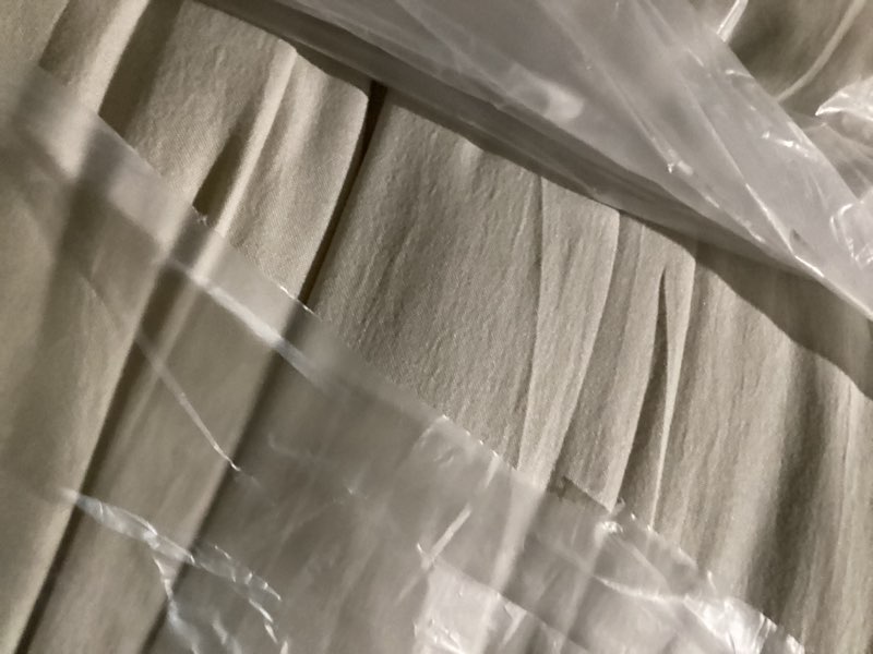 Condition photo showing Good Condition for Bedsure Cotton Duvet Cover Queen - 100% Cotton Waffle Weave Khaki Duvet Cover Queen Size, GentleSoft™ and Breathable Tan Bedding Set for All Season, 3 Pieces, 90"x90" Queen (90" x 90") 05 - Khaki (No Comforter)