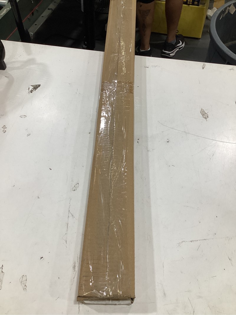 Condition photo showing As Is for electriduct 3" plastic flanged wire guard cable raceway - (1 x 3ft stick = 3 feet) - white 1 x 3ft stick white - 3 inch