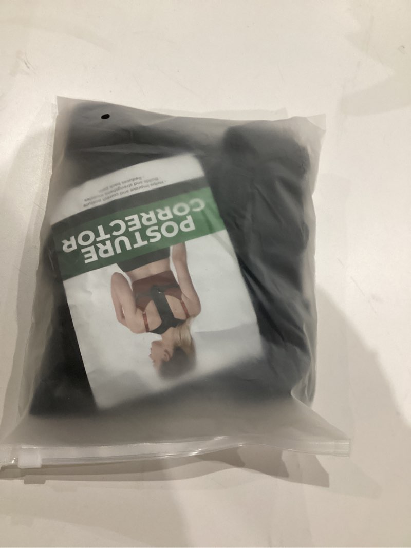 Condition photo showing New/Like New for Black Posture Corrector for Men: Effortless Comfort for Everyday Use