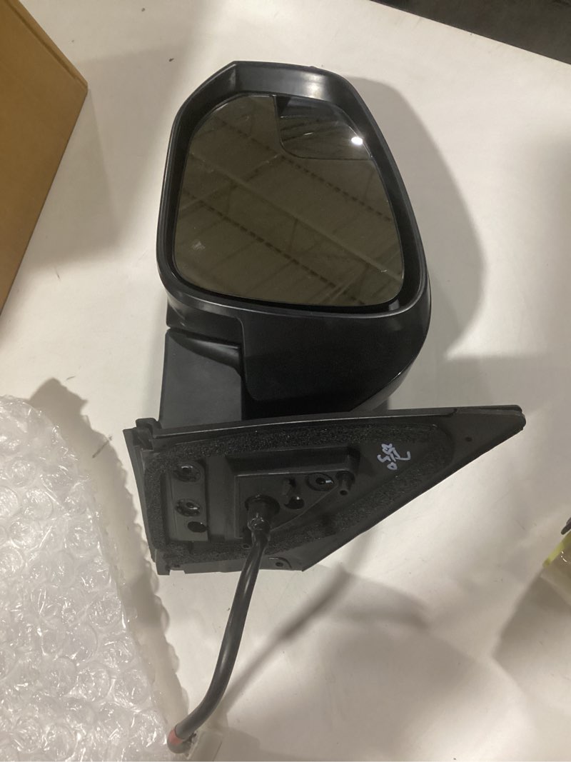 Condition photo showing As Is for similar Left Driver Side Mirror for 2019-2024 Chevy Silverado 1500 - Power Heated Glass, Dual Flat&Convex, Manual Folding - 5 Pins GM1320583 Replacement Left Side - 5 PIN