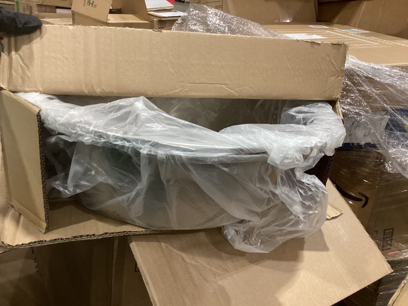 Condition photo showing As Is for Nuogo 2 Pack 17 Quart Large Mixing Bowl Oversized All Purpose Stainless Steel Mixing Bowl Metallic Flat Base for Home Commercial Prepping Baking Marinating Cooking Brining