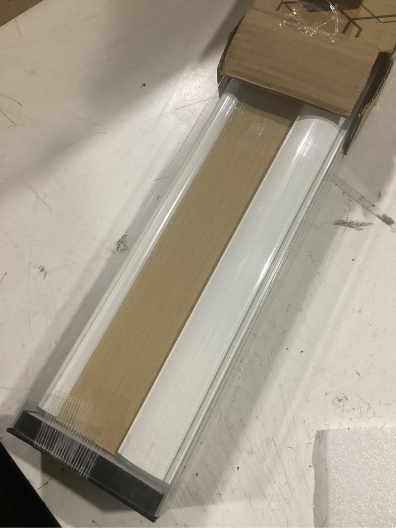 Condition photo showing Good Condition for cellular blinds cordless shades for windows single cell shade - provide privacy and filters light - 31 x 64 inch, ivory beige(light filtering) 31"w x 64"h ivory beige(light filtering)