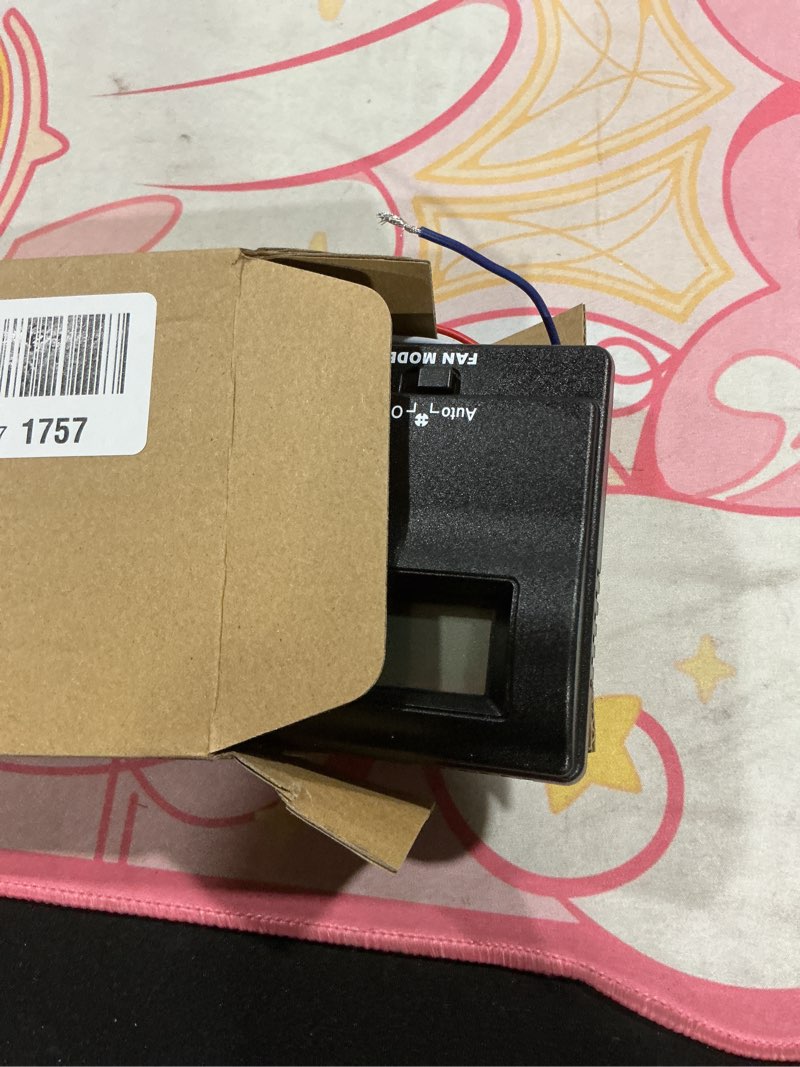 Condition photo showing As Is for Upgrade 83303862 Digital Thermostat? Replacement for Heat/Cool T-Stat Wall Thermostat?Compatible with Coleman 83303362 Thermostat?Provide Detailed Wiring Instructions