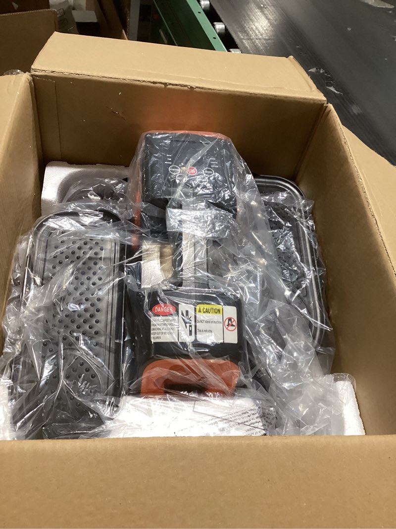 Condition photo showing Good Condition for Under Desk Elliptical, Elliptical Leg Exerciser for Seniors, Home Portable Elliptical with Remote Control and 12 Adjustable Speeds, Electric Seated Pedal Exerciser Black