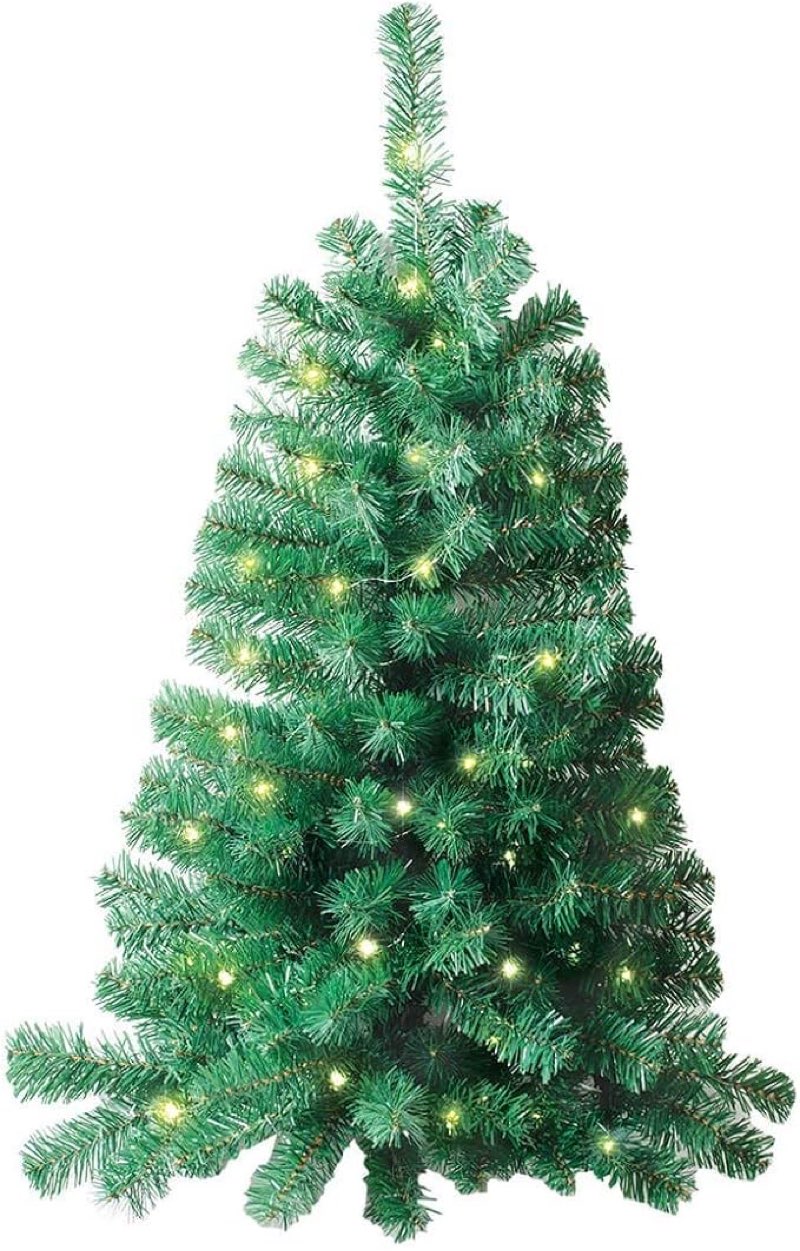 3 ft wall christmas tree, dark green half christmas tree wall hanging, diy 1/2 chrismas tree for window with lights, ornaments and hooks, hainging xmas tree for door, pet owners xmas decor