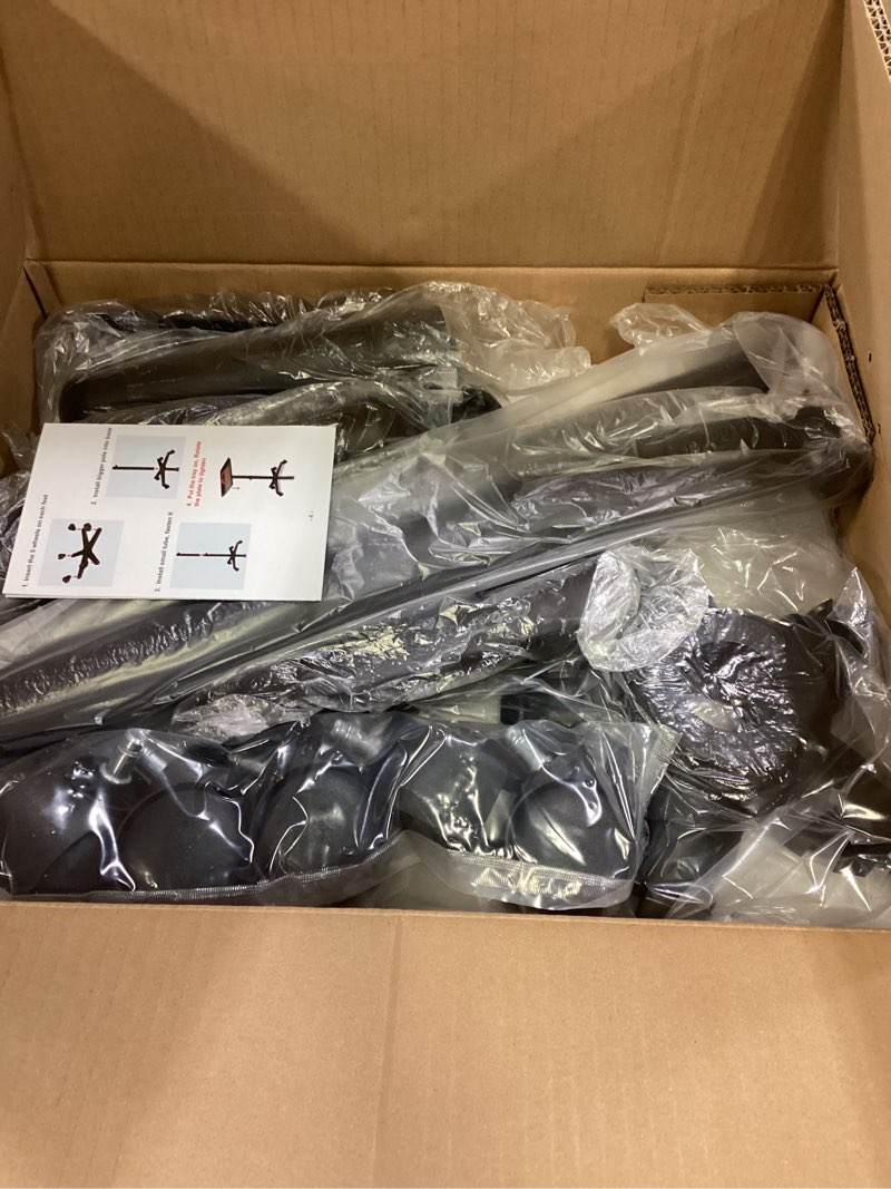 Condition photo showing New/Like New for Salon Tray on Wheels, Black Salon Tray Cart with Adjustable Height, Tattoo Rolling Tray, Metal Service Instrument Storage Tray for Salon&Home Use