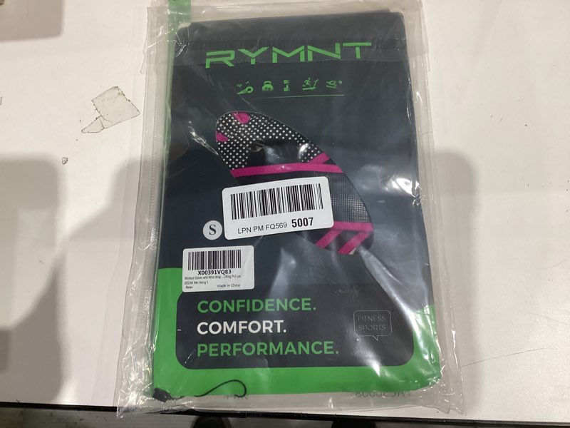 Condition photo showing New/Like New for workout gloves with wrist wrap support, weight lifting gloves with full palm protection & extra grip for men women gym exercise, fitness, weightlifting, pull ups