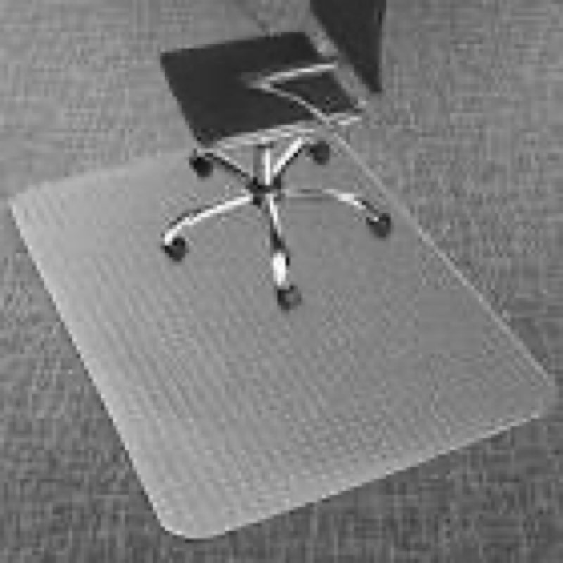 tonaus office chair mat for carpet, 48"×60" transparent carpet floor protector cover rug mat with no