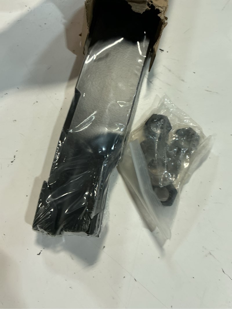 Condition photo showing Good Condition for high lift mower blades 3-pack with 3 nuts for ariens gravely ikon 60 zt xl 60 zero turn mower, fits 60-inch deck, replaces oem 09659200