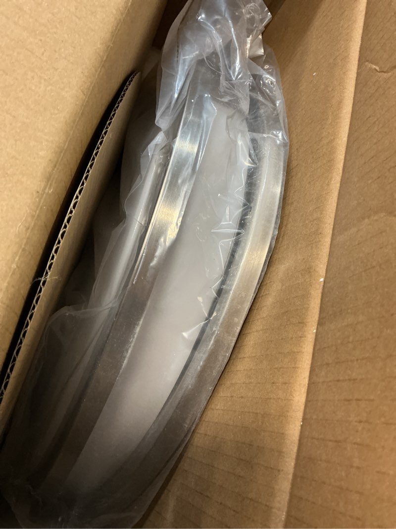 Condition photo showing Good Condition for DAKASON 32In Oval LED Flush Mount Light for Kitchen/Living Room, 50W Large LED Ceiling Light Fixture, 3500K/4000K/5000K Adjustable, Dimmable for Dining Room/Bedroom Brushed Nickel - 1Pack