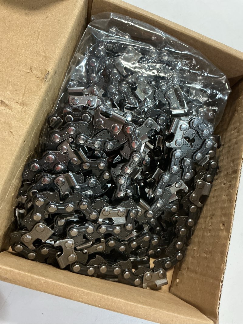 Condition photo showing Good Condition for 4 pack chainsaw chain for 20 inch bar, .325" pitch, .050'' gauge, 80 drive links fits husqvarna 450 rancher craftsman jonsered and more 20" 80dl .325" .050" 4 pack