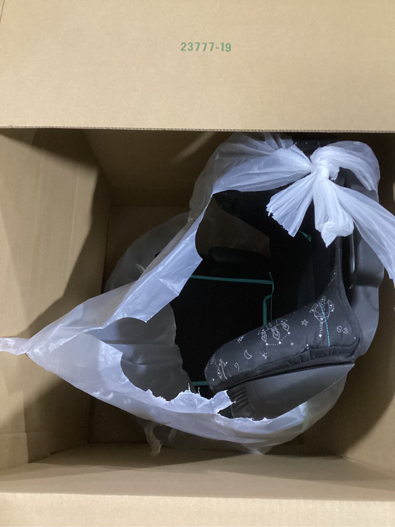 Condition photo showing As Is for Evenflo GoTime LX Booster Car Seat (Astro Blue)