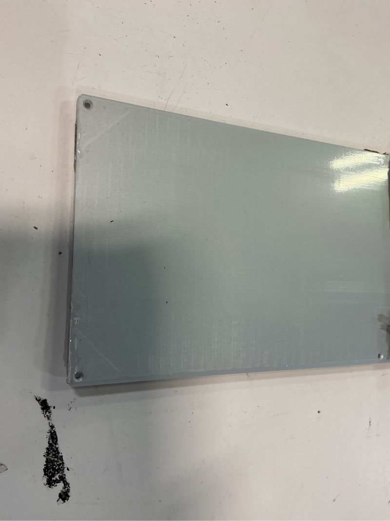 Condition photo showing Good Condition for uxcell 2pcs Door Kick Plate, 6 x 32 Inches Anodized Aluminum Kick Plate Door Plate, 1.5mm (1/16 Inch) Thickness, for Exterior Front Door or Back Door, Silver 6 x 32 Inch Silver