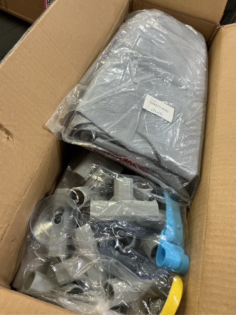 Condition photo showing Good Condition for joystone baby playpen, 50 x 50 in, non-slip base, soft mesh sides, 2 pull-up rings, carry bag, grey