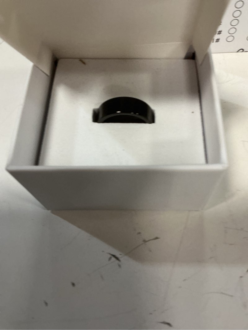 Condition photo showing New/Like New for Vital Health Smart Ring for Women Black Vital Health Ring Smart Rings for Men with Fitness Tracking, Sleep Monitor, Activity Tracking, App (Size 9)