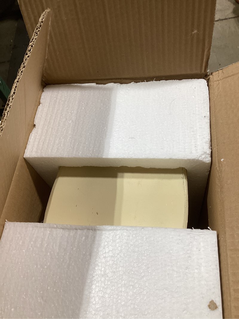 Condition photo showing New/Like New for Hanaive 1 Pcs Nativity Creche with Star 12.8 x 9 x 9.5 Inches Resin Christmas Pageant Manger Blessing Nativity Creche for Christmas Decorations Table Centerpiece Display Indoor, Ivory White