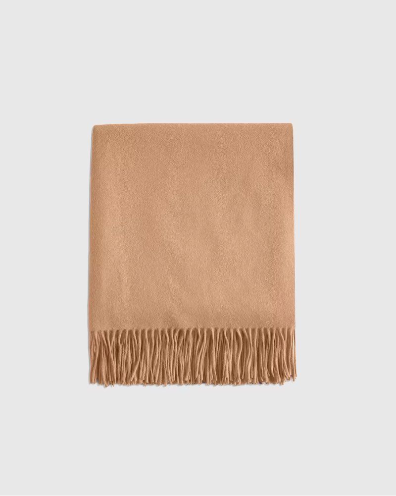 mongolian cashmere throw