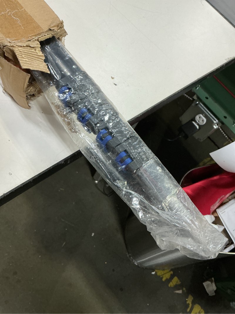 Condition photo showing As Is for Squeegee for Window Cleaning Kit with 5-19 Foot Telescoping Extension Pole (26+ Foot Reach), 2 in 1 Window Squeegee, Aluminum Telescopic Extension Pole for Window, Car, Shower Glass Door