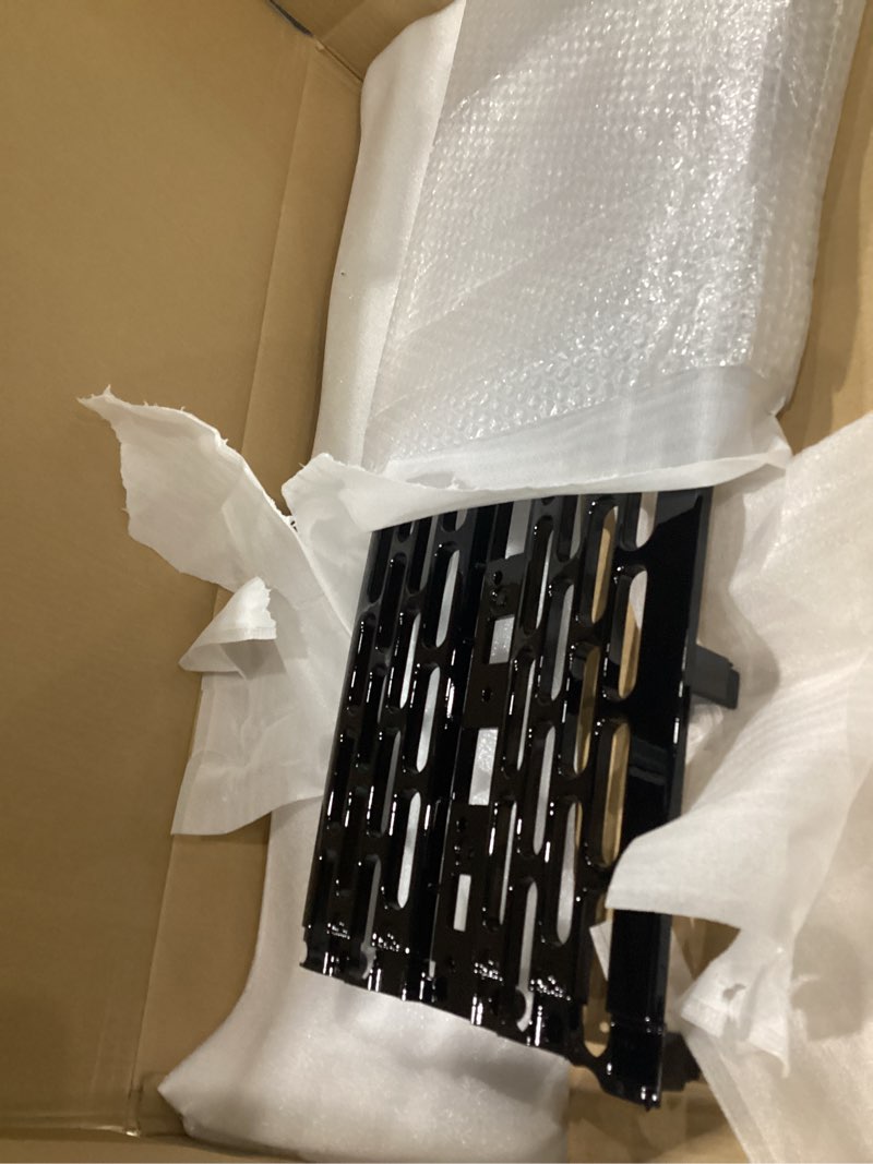 Condition photo showing Good Condition for front grille with drl for 2021-2024 ford bronco, glossy black front mesh grill with led auxiliary light bar for ford bronco 2/4 door 2021-2024 accessories (included letters, oem style)