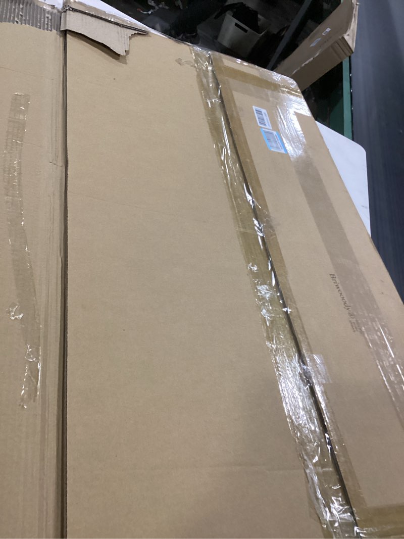 Briwooody 2 Pcs Home Gym Mirror 48'' x 24'' Large Frameless Full Length Body Mirror Acrylic Wall Mou