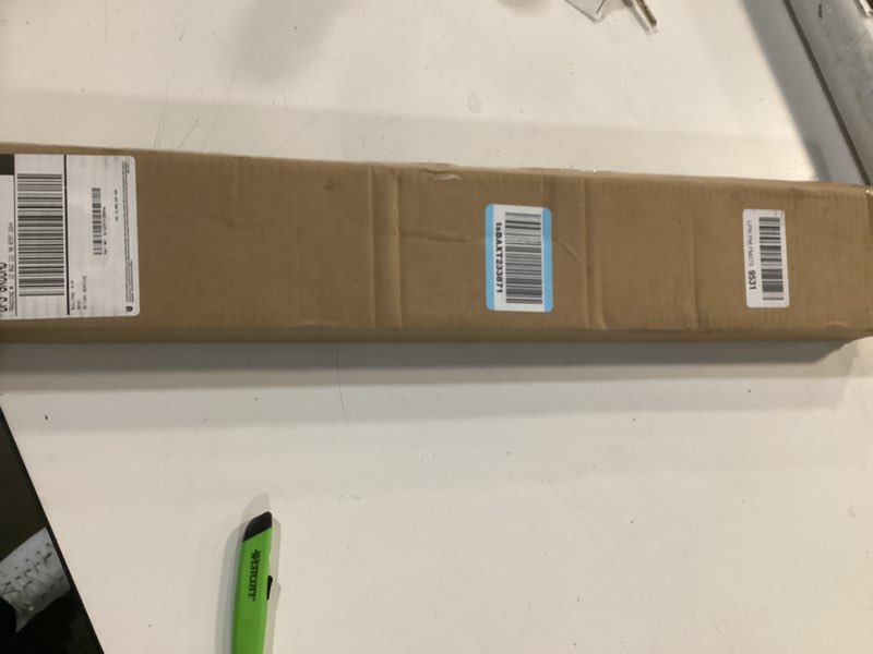 Condition photo showing New/Like New for Persilux Zebra Blinds for Windows, Cordless Roller Blinds (34.5" W x 72" H, White) Light Filtering Sheer Window Treatments, Light Control for Day and Night, Room Darkening Roller Shades for Windows 34.5"W x 72"H White