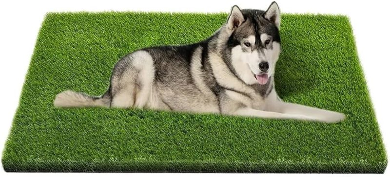 STARROAD-TIM 23.5 x 19.5 inches Artificial Grass Turf for Dogs, Fake Grass Potty Training Mat for Do