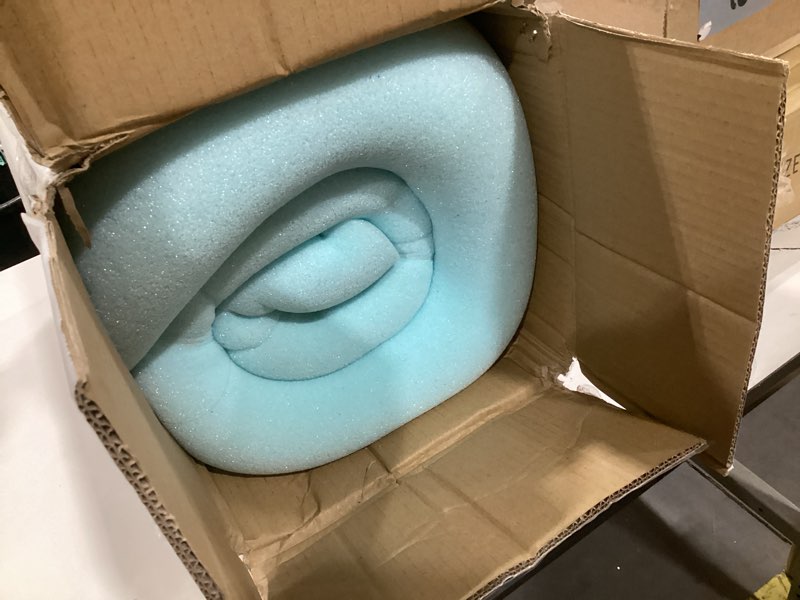Condition photo showing As Is for linenspa memory foam mattress topper, king size - 2 inch gel infused memory foam - plush feel - cooling and pressure relieving - certipur certified king 2 inch classic gel