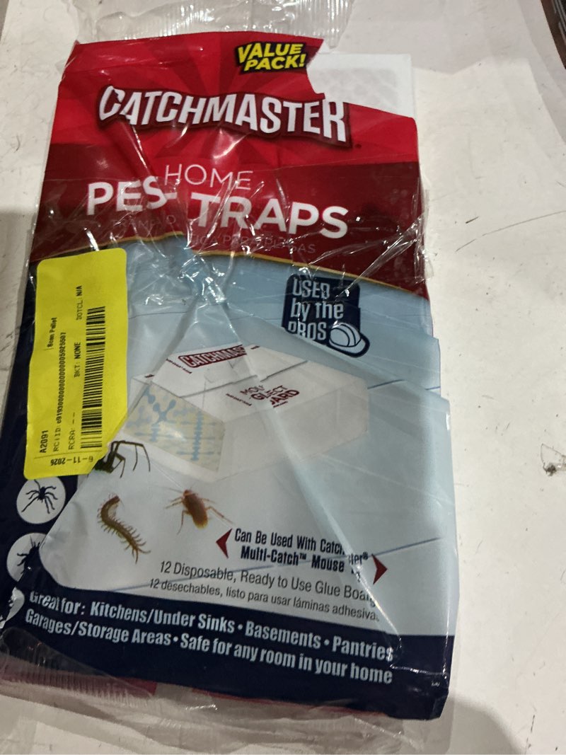 Condition photo showing As Is for catchmaster 12-count mouse traps