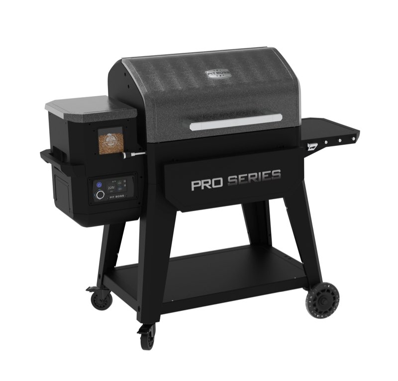 pit boss pro series 1300-sq. in black pellet grill with smart compatibility