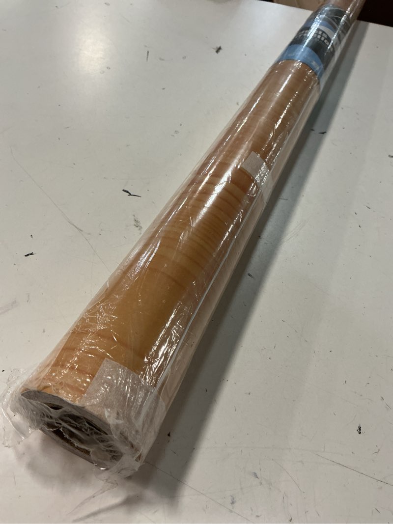 Condition photo showing Good Condition for livelynine 197x36 inch large wood countertop contact paper waterproof kitchen cabinet wallpaper peel and stick vinyl countertop furniture pine wood grain vinyl wrap desk doors table cabinet cover 36"w x 197"l