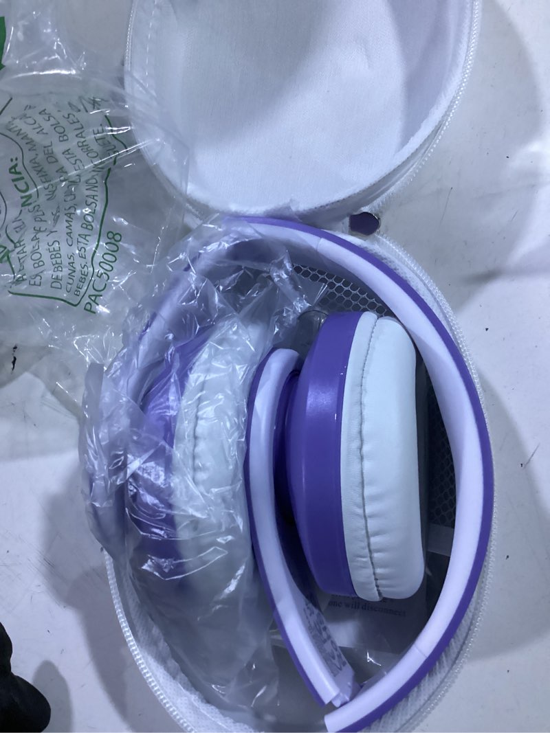 Condition photo showing Good Condition for zihnic bluetooth headphones over-ear, foldable wireless and wired stereo headset micro sd/tf, fm for cell phone,pc,soft earmuffs &light weight for prolonged wearing (purple)