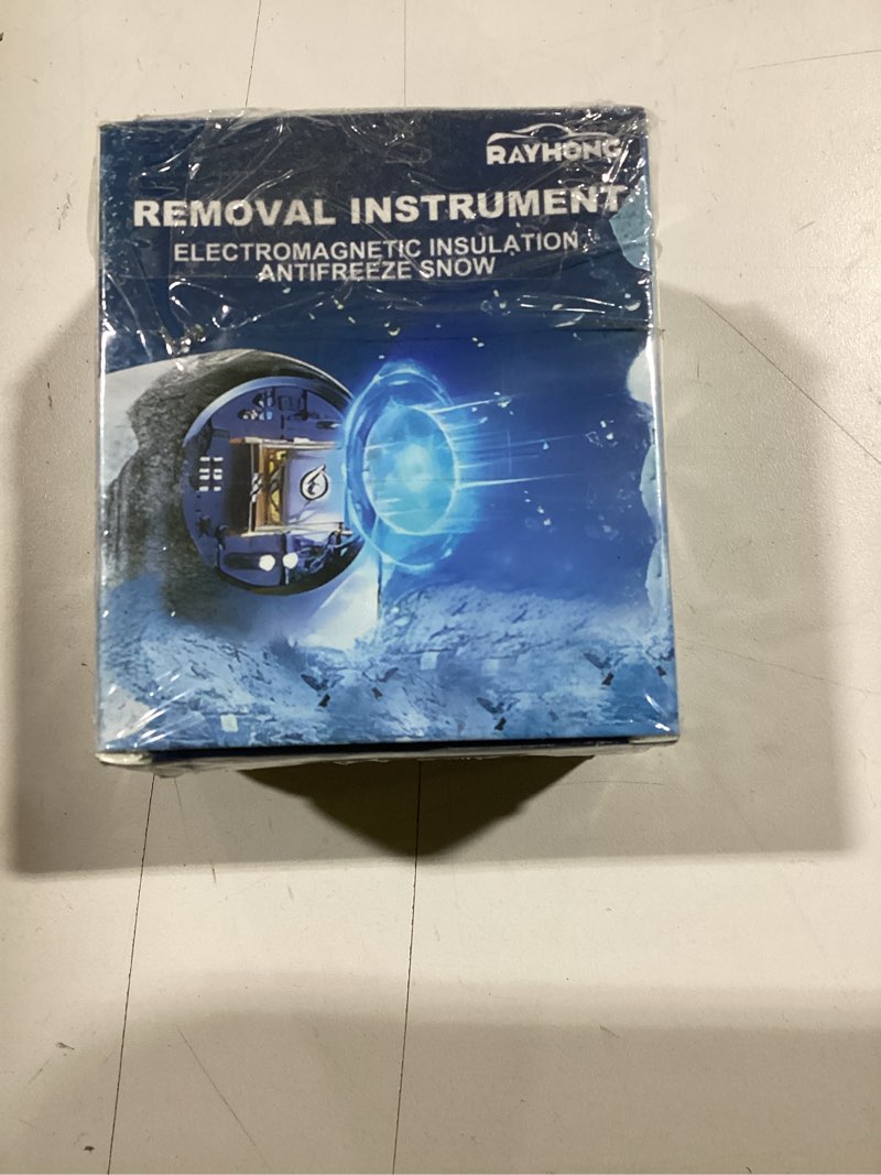 Rottipe 2 PCS Electromagnetic Snow Removal Device – Anti-Freeze Automotive Tool for Effortless Snow 