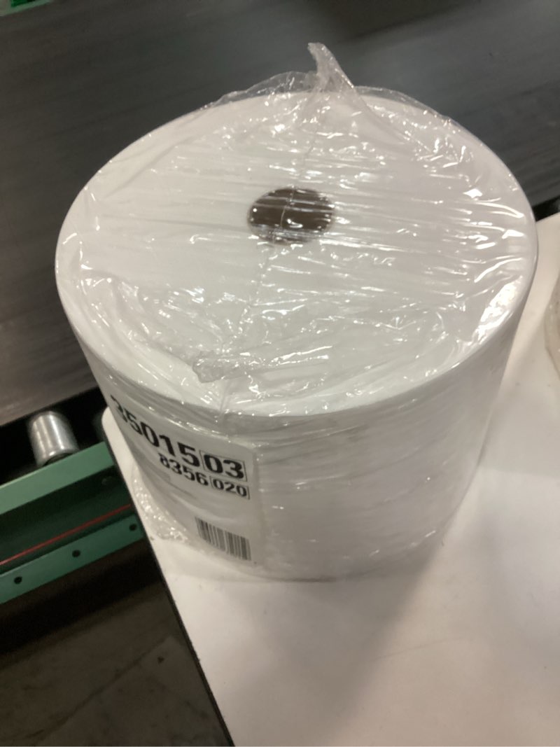 Condition photo showing New/Like New for wypall x50 disposable cloths (35015)  jumbo roll  9.8 x 13.4  white  1 100 sheets per roll