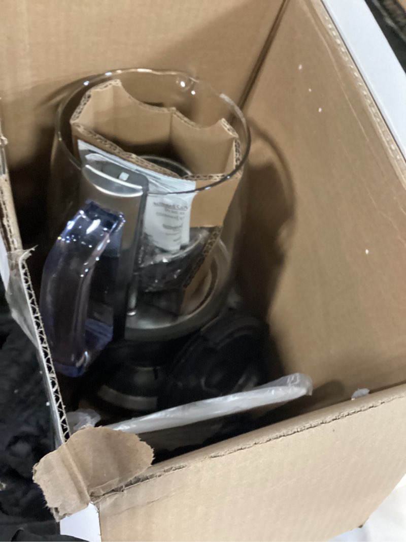 Condition photo showing As Is for Breville BTM800XL Tea Maker Infuser and Water Kettle, 51 oz, Brushed Stainless Steel and Glass