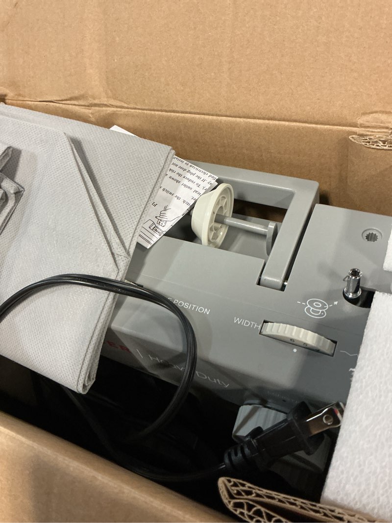 Condition photo showing As Is for singer heavy duty sewing machine with included accessory kit, 110 stitch applications 4432, perfect for beginners, gray + singer heavy duty presser feet kit 4432 with presserfeet kit