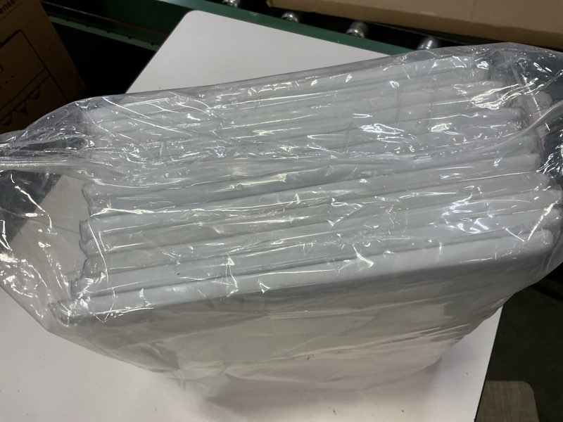 Condition photo showing New/Like New for Buryeah 12 Pcs Quilt Design Wall Board 16 x 12 Inch Quilters Design Board for Quilting Sewing Supplies Projects Display Portable White Quilting Wall Panels Fabrics 16 x 12 Inch 12