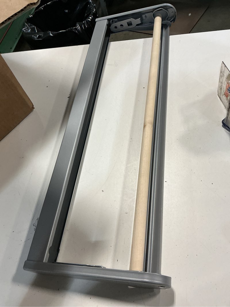 Condition photo showing Good Condition for butcher paper dispenser cutter grey powder-coat - 18"w
