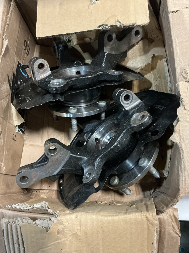 Condition photo showing Good Condition for front right steering knuckle & wheel bearing hub assembly for jeep compass 07-17, patriot 2007-2017, dodge caliber 2007-2012, 4wd awd fwd, replace for 698-410 698410 510090, passenger side