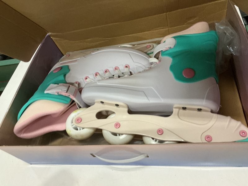 Condition photo showing Good Condition for c seven c7skates nostalgic adult inline skates for women and adult mint flash women's 9 / men's 8