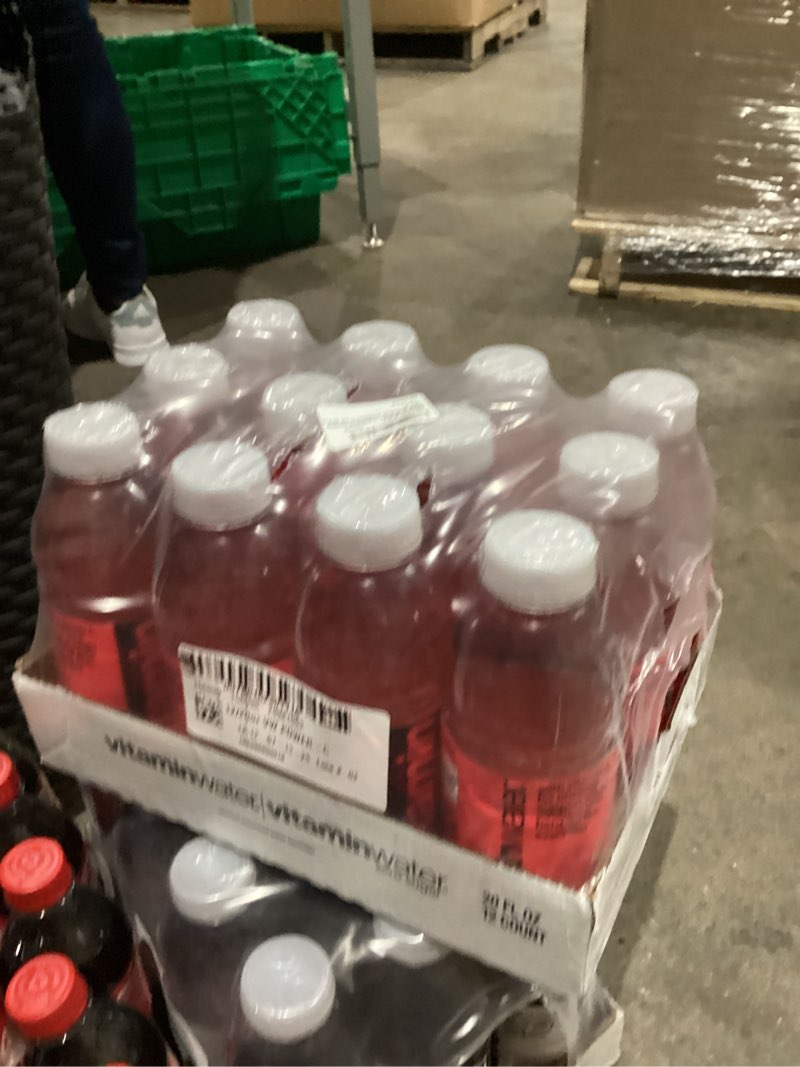 Condition photo showing New/Like New for Expired))))vitaminwater Power-C Dragonfruit Nutrient Enhanced Flavored Water Beverage, 20 fl oz Bottles, 12 Pack Power-C Dragonfruit 20 fl oz (Pack of 12)
