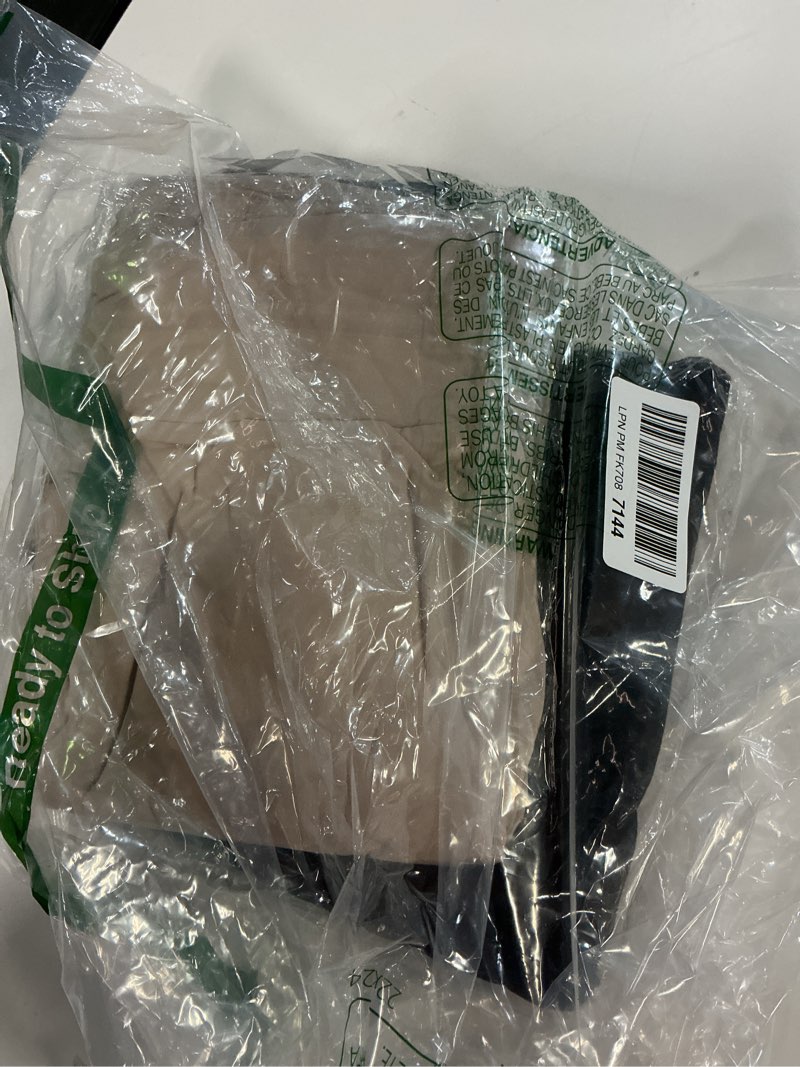 Condition photo showing New/Like New for NEW YOUNG 3 Pack Women's Wide Leg Pants with Pockets High Waist Loose Sweatpants Casual Lounge Yoga Workout Palazzo Medium Black,brown,apricot