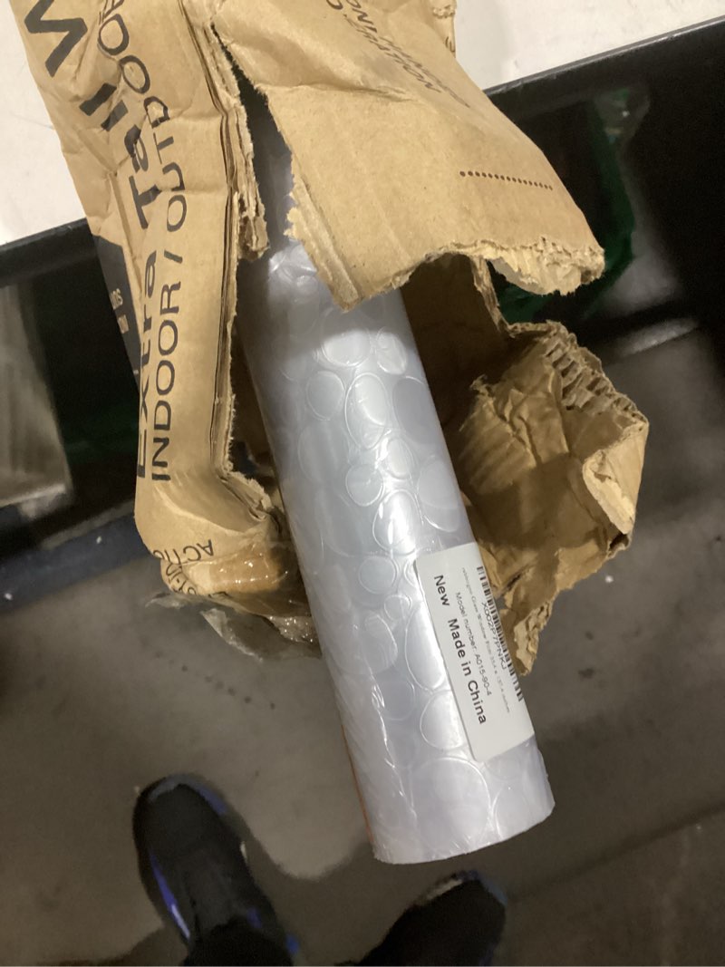 Condition photo showing Good Condition for rabbitgoo Window Privacy Film, Decorative Rainbow Window Clings for Glass Covering, Static Cling Non Adhesive Door Stickers UV Blocking, Stained Glass Vinyl Decal, 3D Pebble, 35.4 x 157 inches Pebble 35.4" x 157"