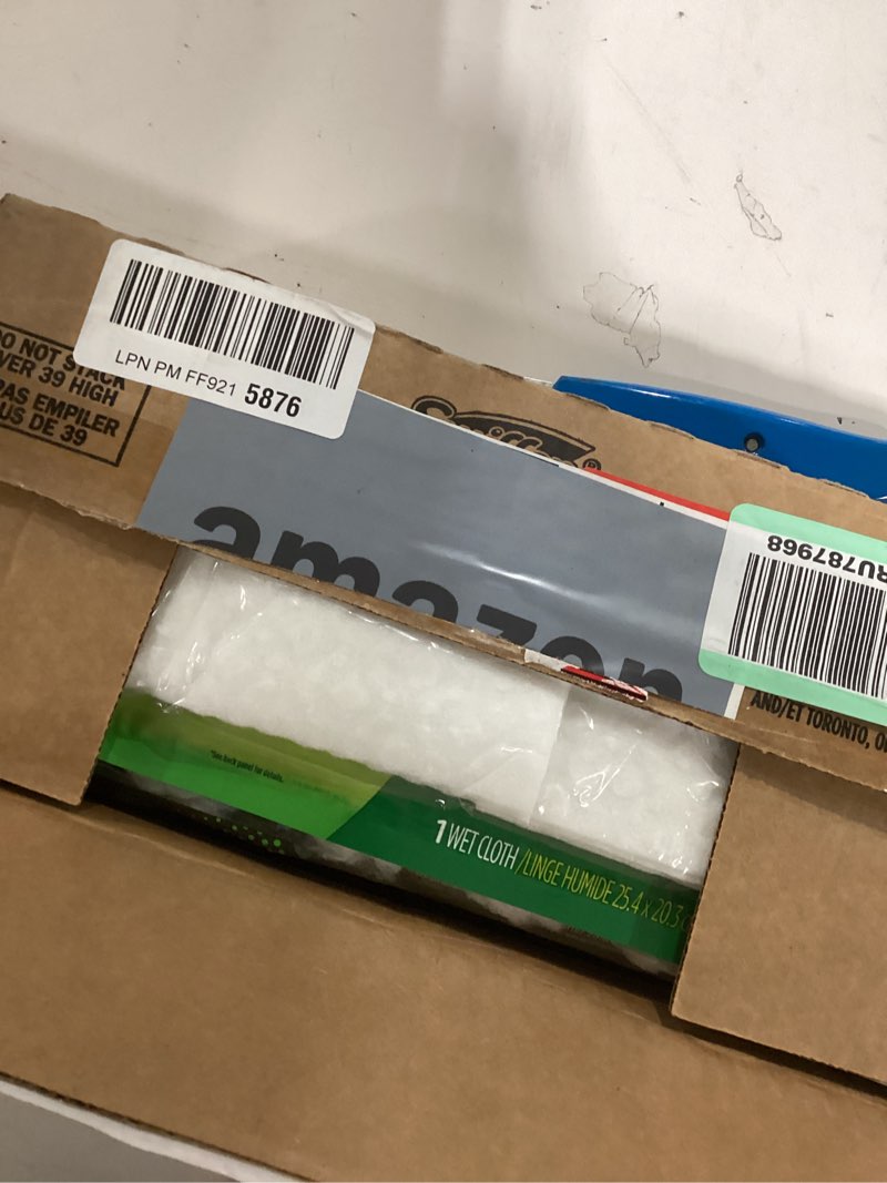Condition photo showing New/Like New for Swiffer - Starter Kit for Cleaning Floors with 1 mop, 8 Refills for Dry and 3 Wet Wipes - 1 Piece