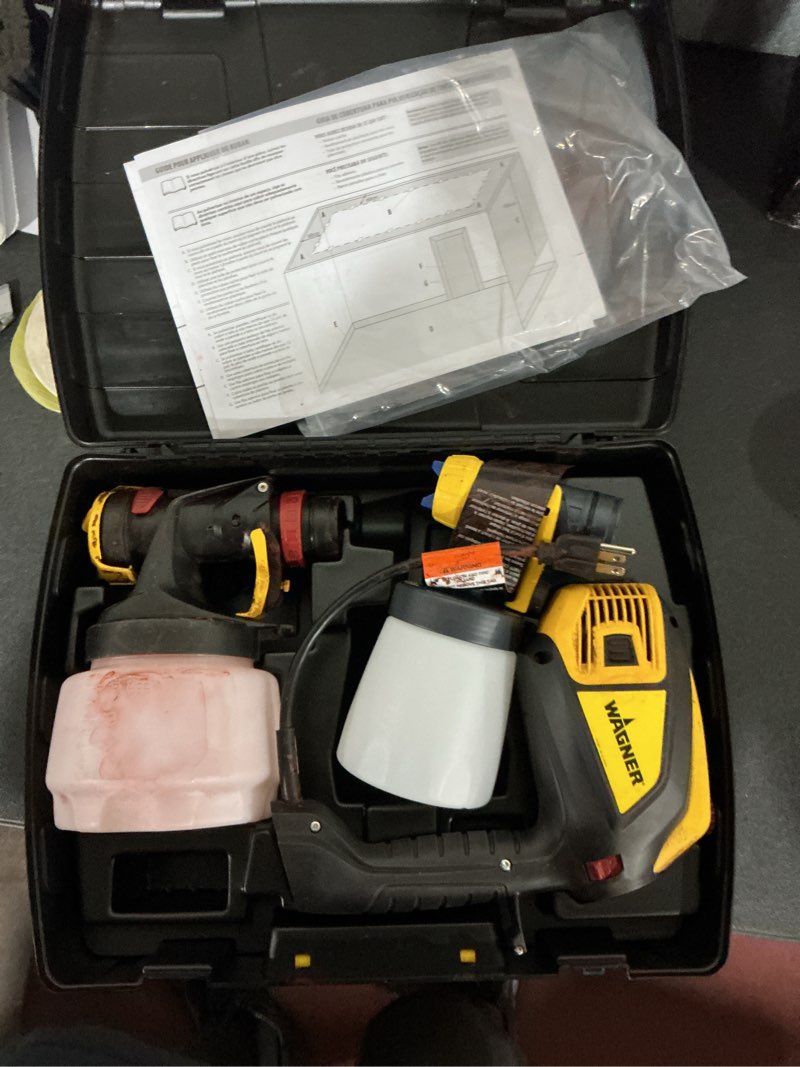 Condition photo showing As Is for flexio 3500 handheld hvlp paint sprayer