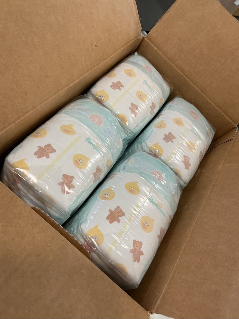 Condition photo showing New/Like New for Pampers Diapers - Baby Dry - Size 1, 120 Count, Absorbent Disposable Infant Diaper (Packaging May Vary) Size 1 120