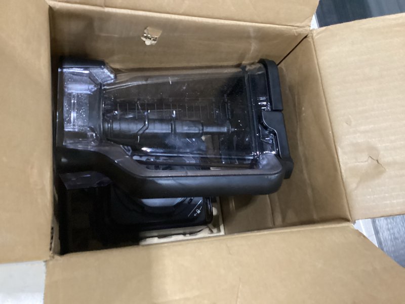 Condition photo showing As Is for Ninja BR201AMZ Professional Blender 2.0, 1200 Watts, Auto-iQ Program, Total Crushing Blades, 72-oz. Pitcher, 4 Manual Speeds for Smoothies, Shakes, and Frozen Drinks, Dishwasher-Safe Parts, Dark Grey Generation 2 (1200 Watts)