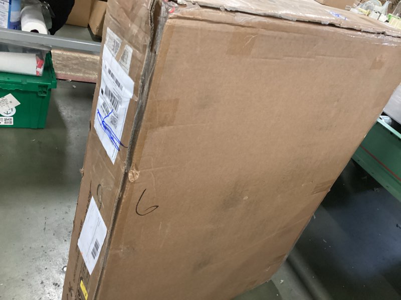 Condition photo showing Good Condition for Fancyango Large Weatherproof Dog House with Removable Roof for Indoor & Outdoor Use - Spacious (42.8" L x 33" W x 31.5" H) Classic Black Classic Black 42.8''L*33''W*31.5''H